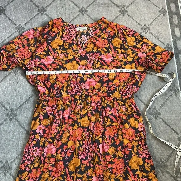 LOFT Floral Mini Dress - Picture 5 of 7